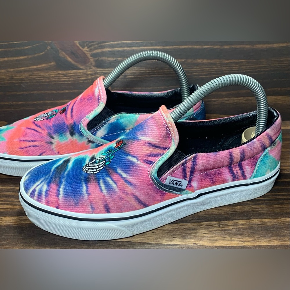 Vans Grateful Dead Womens Size Mens Size Shoes Tie Dye Slip On